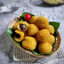 Bola-Bola Pisang Coklat