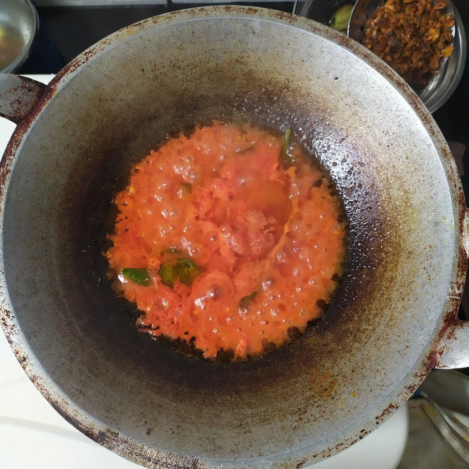 Step 3 Sambal Terong dan Kerang Dara