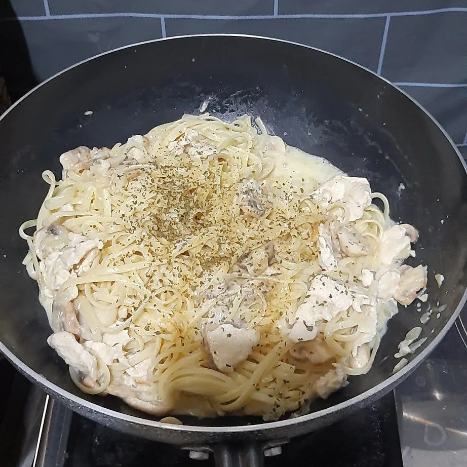 Step 5 Fettuccine Chicken Creamy