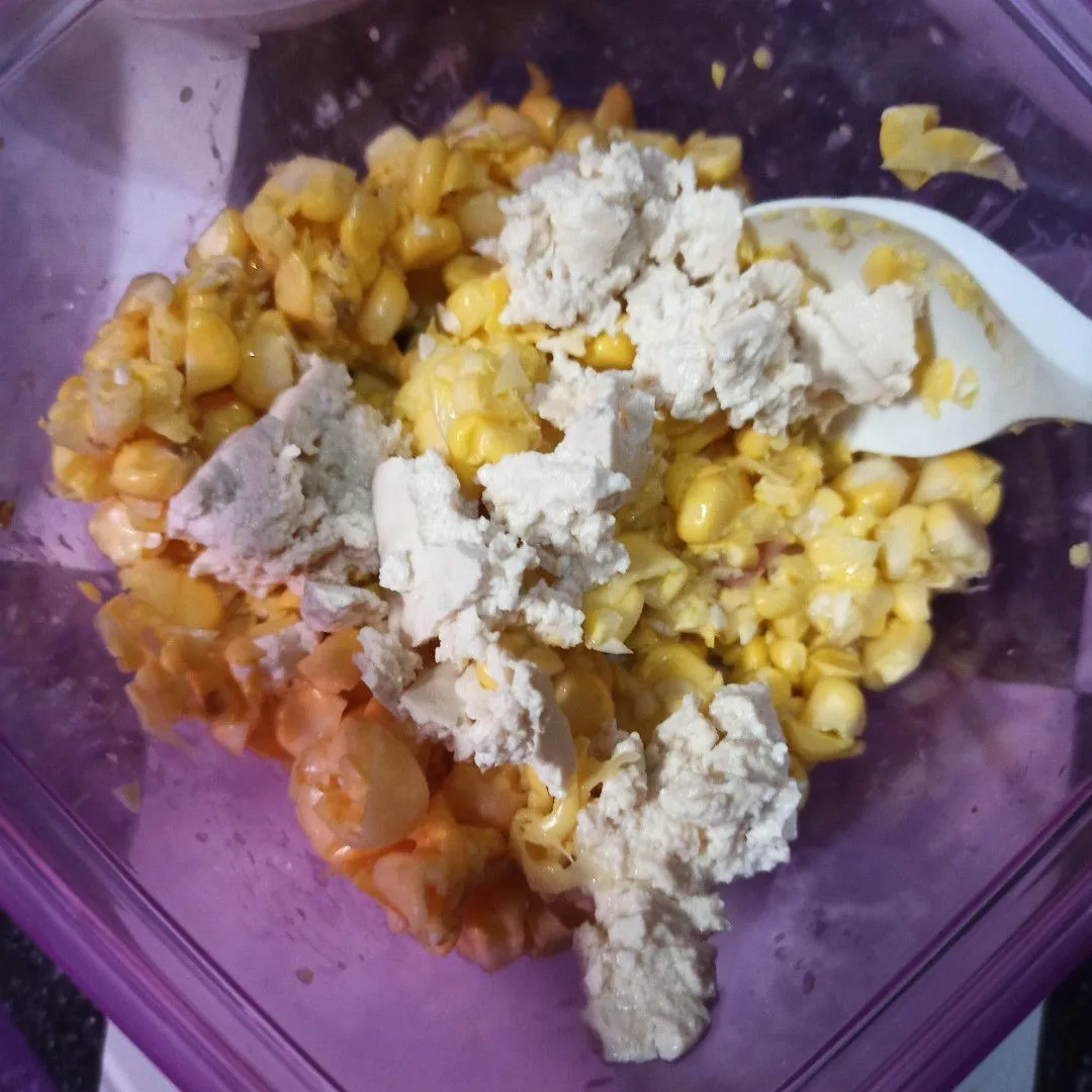Step 2 Bakwan Jagung Tahu