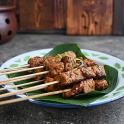 Sate Tempe Bumbu Teriyaki