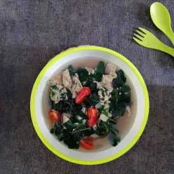 Sayur Bayam Telur