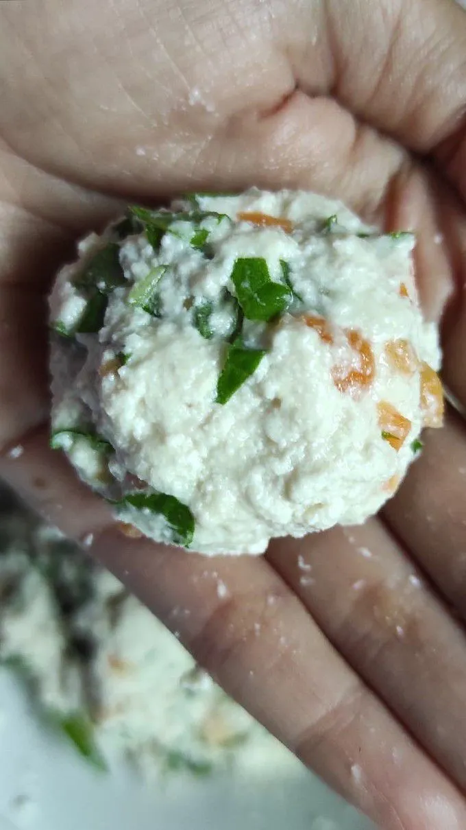 Step 5 Bola Bola Tahu Sayur
