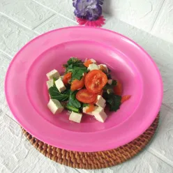 Sawi Hijau Tahu Pedas