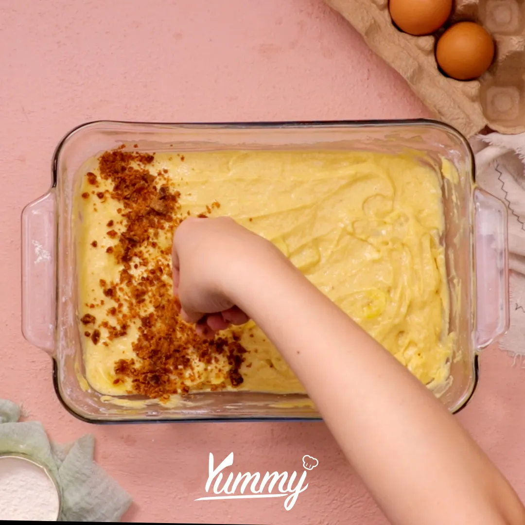 Step 4 Gula Melaka Banana Pudding
