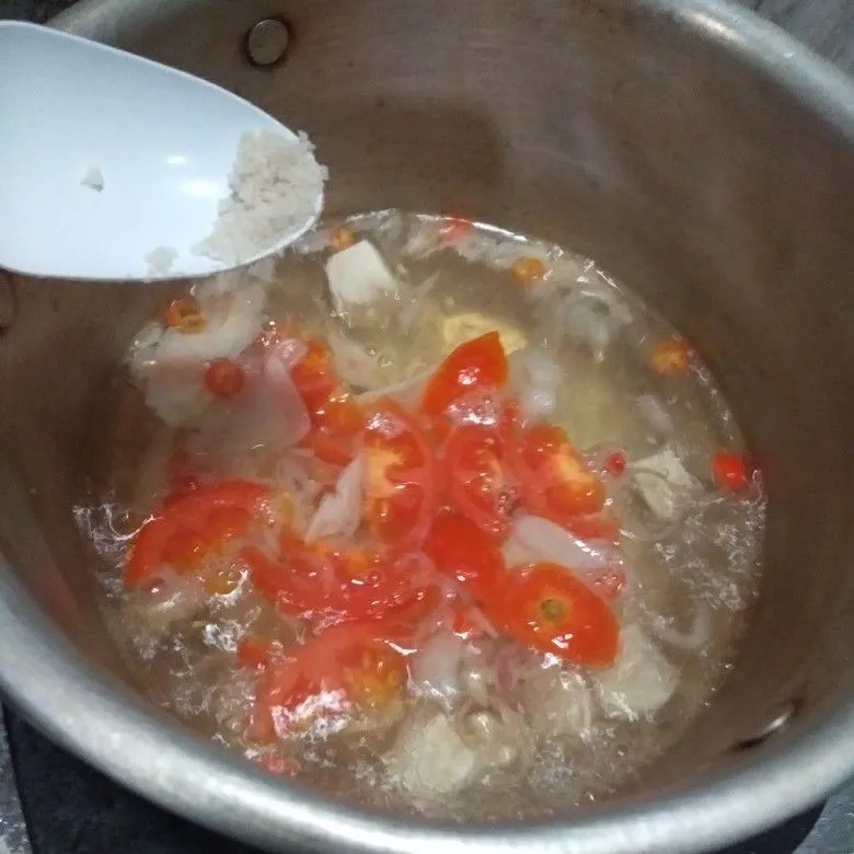 Step 4 Sawi Hijau Tahu Pedas