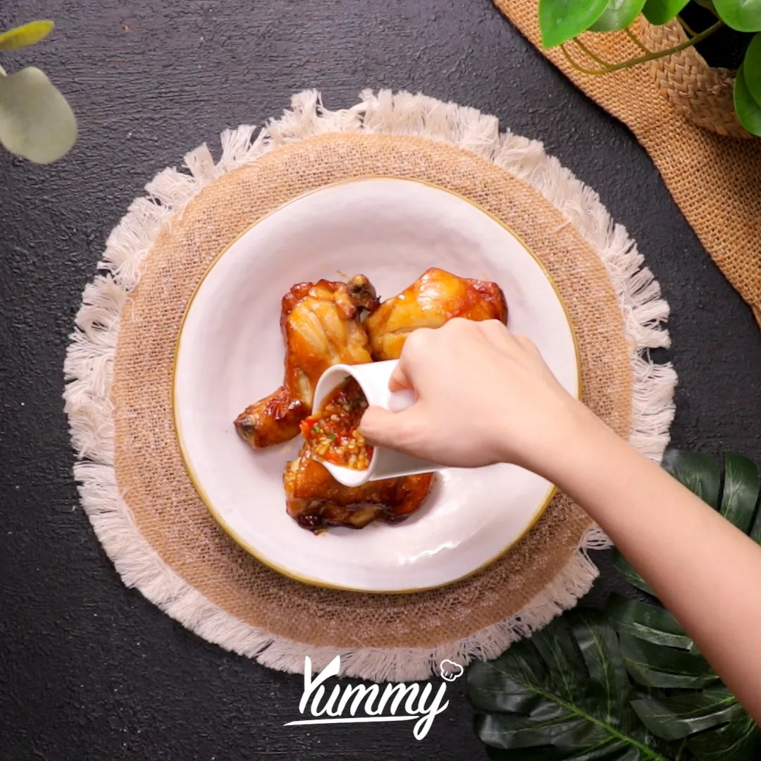 Step 5 Ayam Tiram Thai