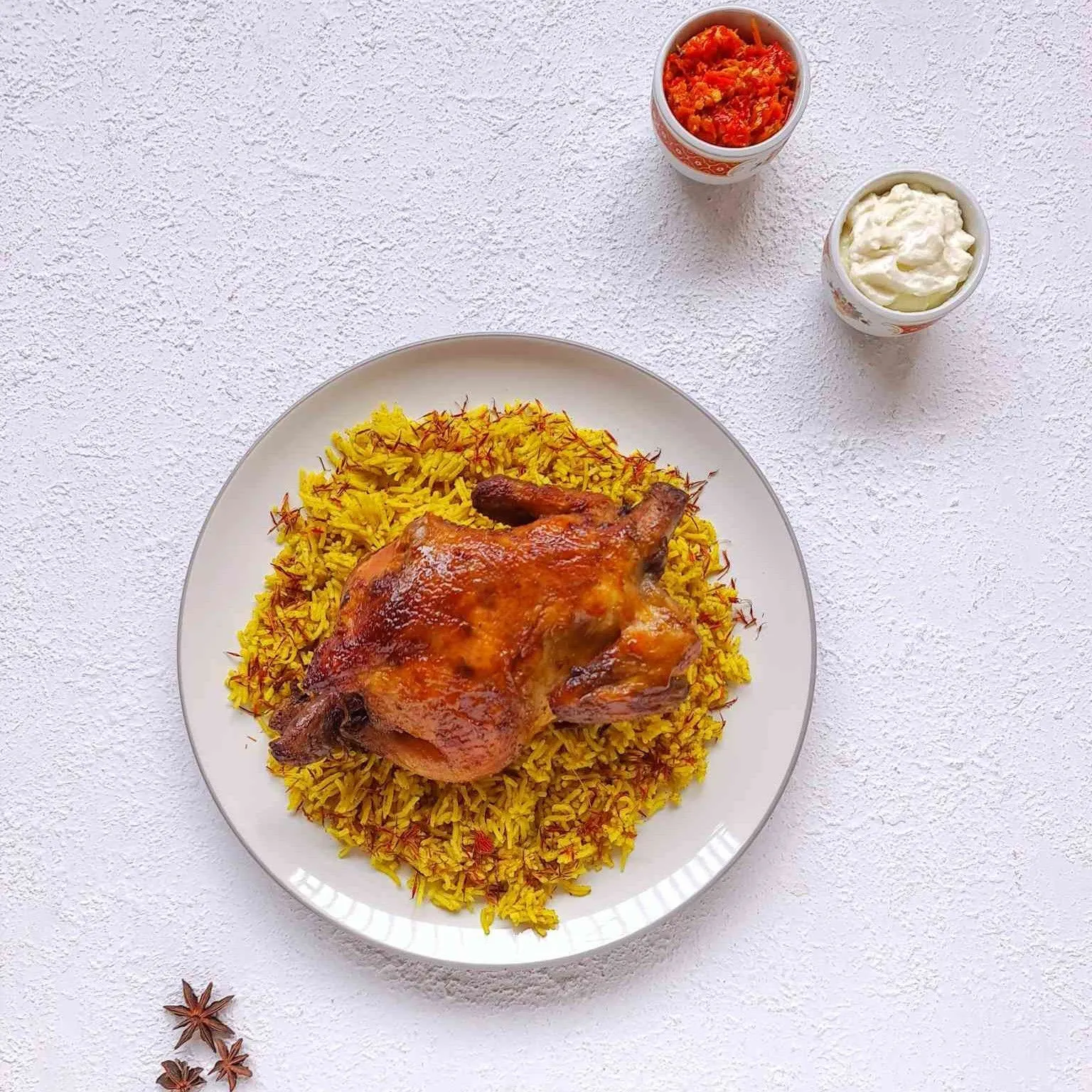 Roasted Chicken with Mandhi Rice #JagoMasakMaret