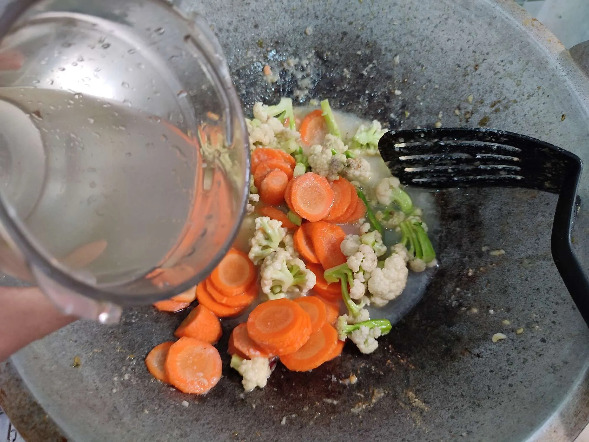 Step 4 Capcay Goreng