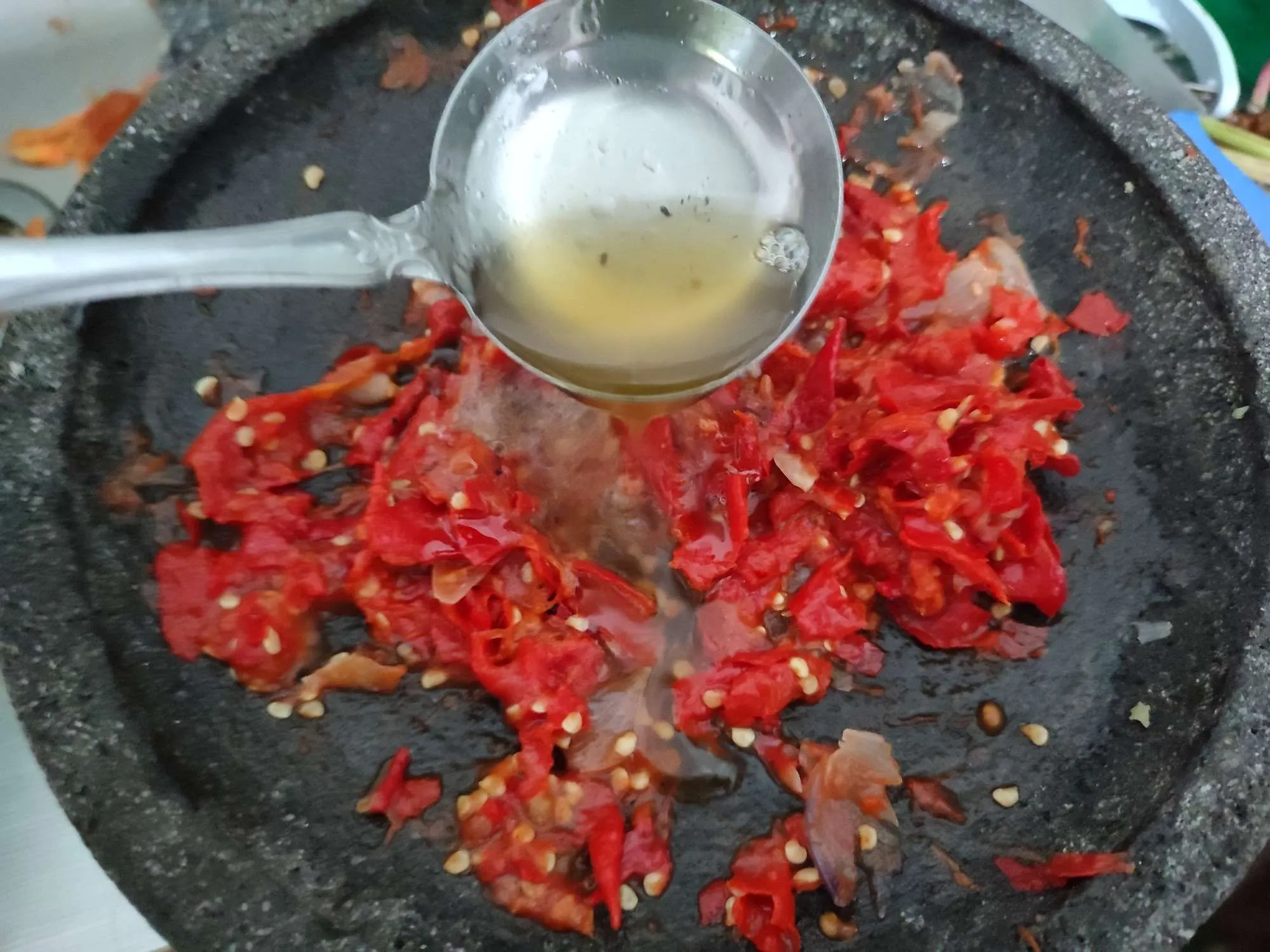 Step 5 Sambalado Uwok Jengkol