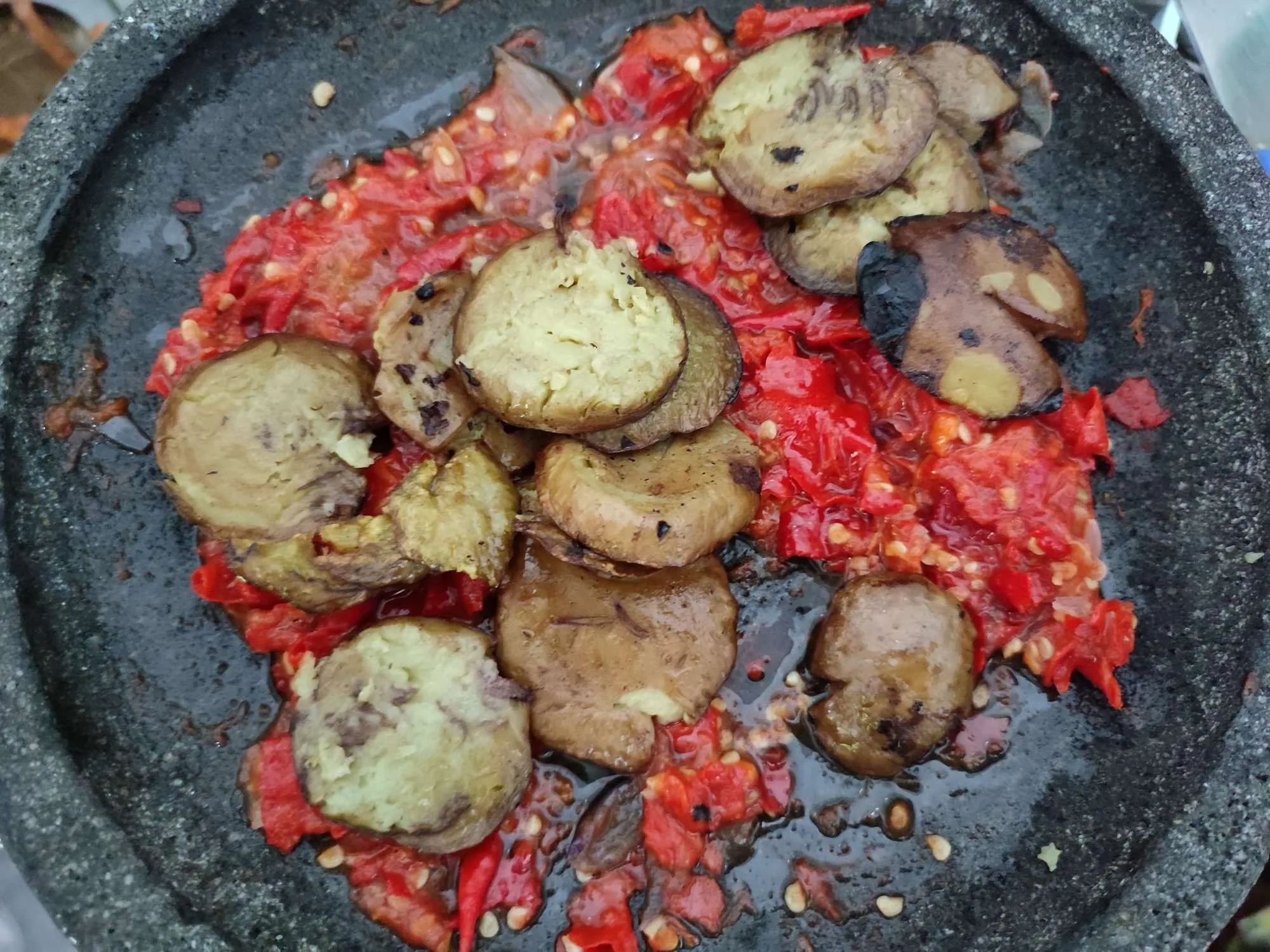 Step 6 Sambalado Uwok Jengkol