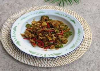 Tumis Pindang Tongkol Suwir