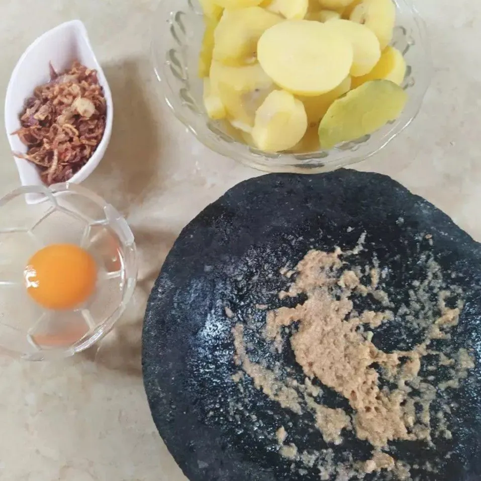 Step 1 Perkedel Kentang