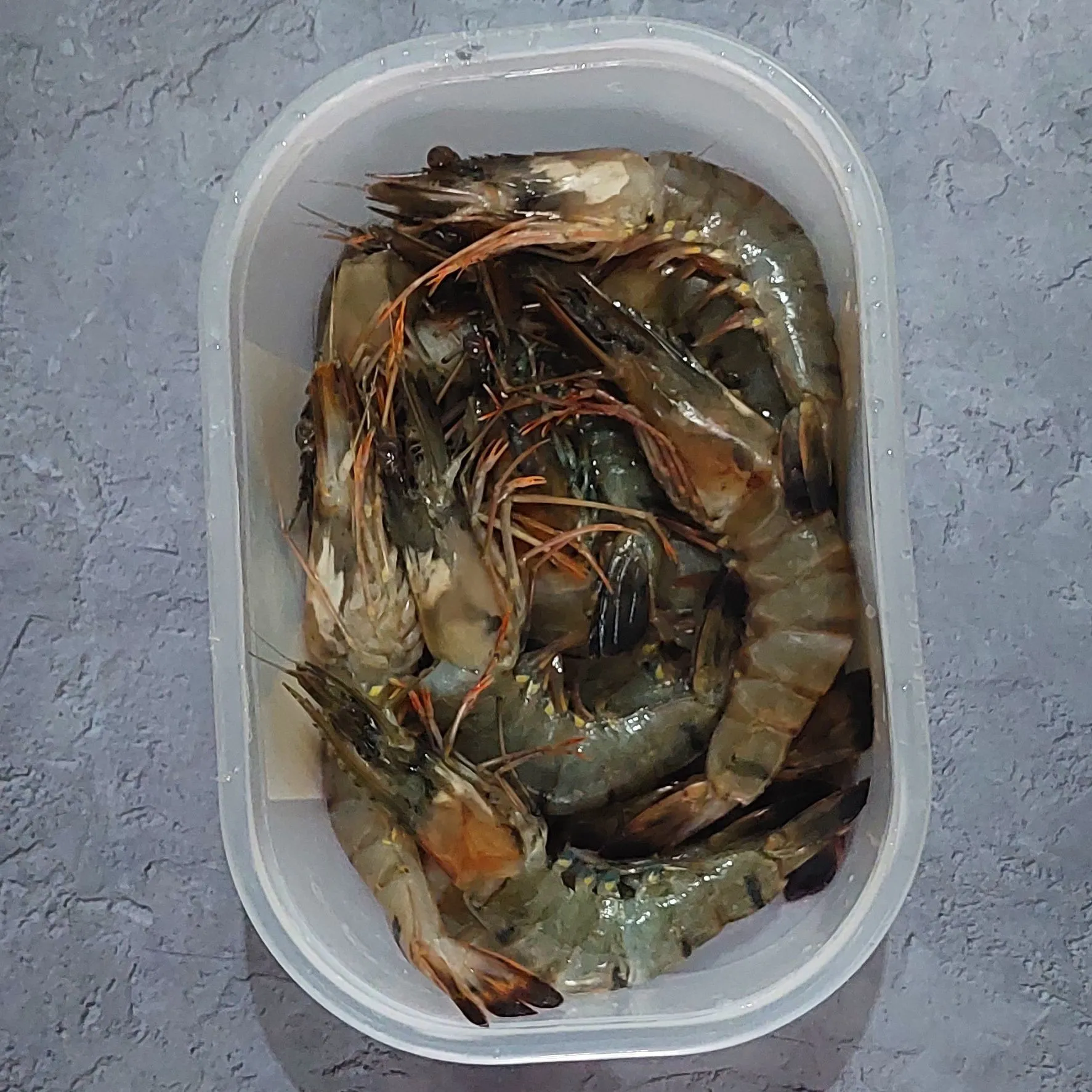 Step 1 Udang Bakar Madu Teflon