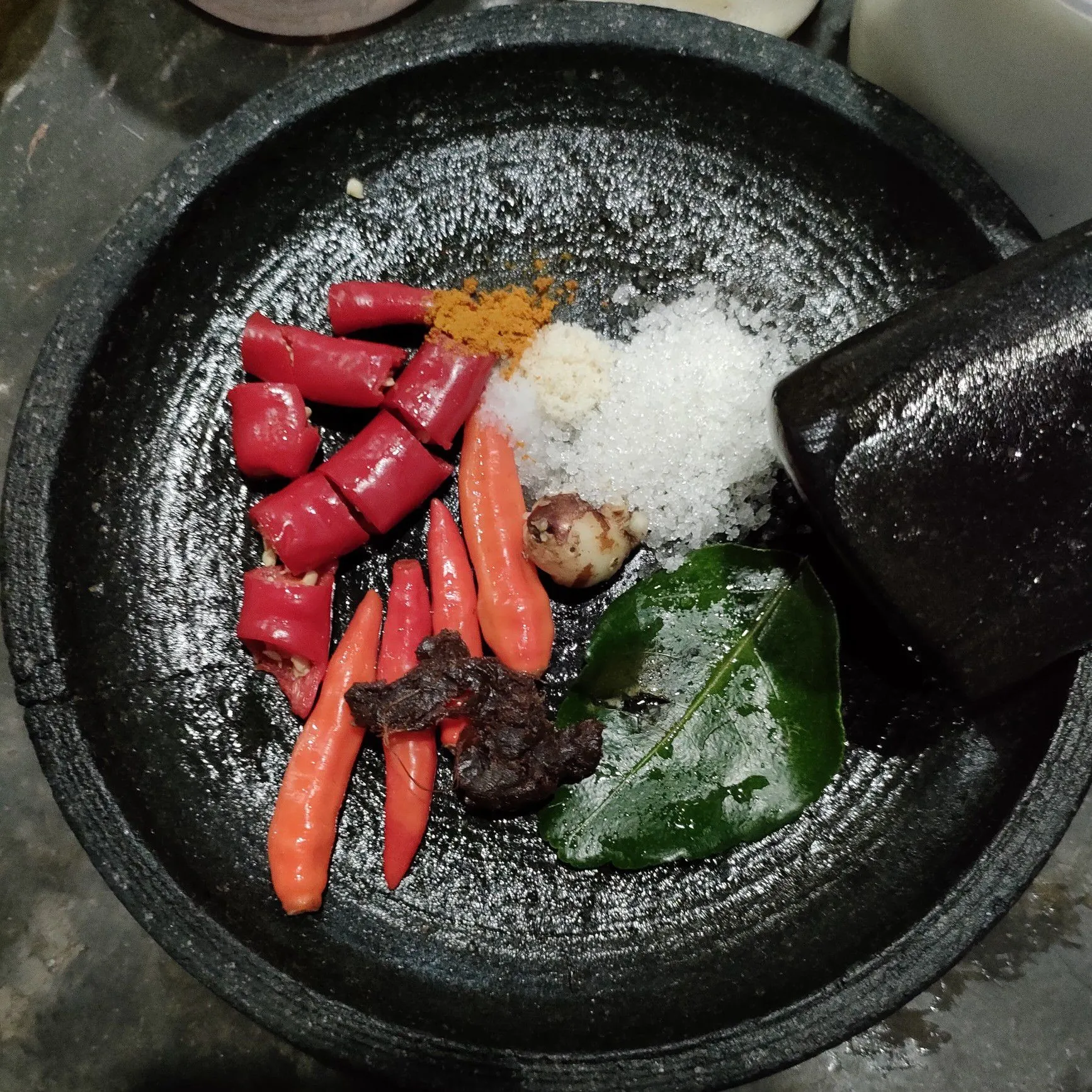 Step 1 Urap-Urap