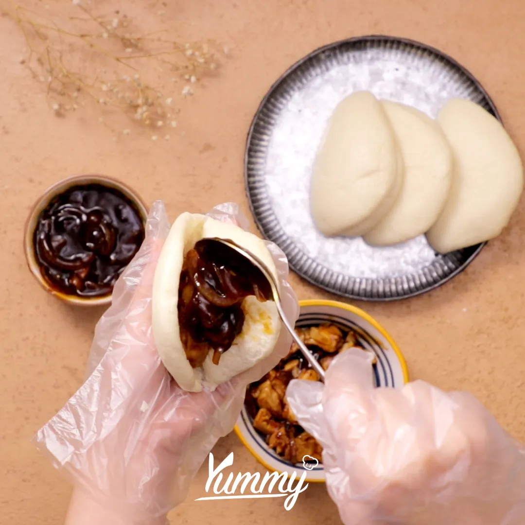 Step 5 Chicken Teriyaki Bao