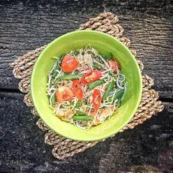Tumis Kacang Panjang Tauge