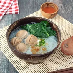 Bihun Siram Kuah Bakso