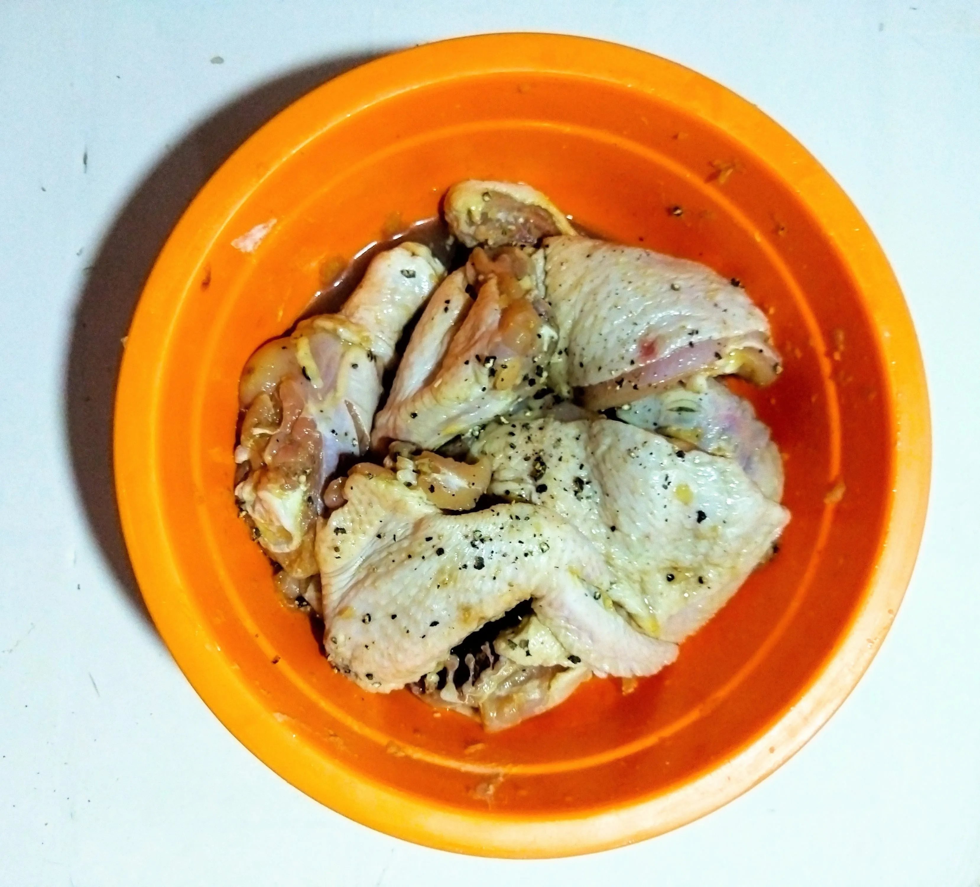 Step 1 Ayam Goreng Kriuk Lada Hitam
