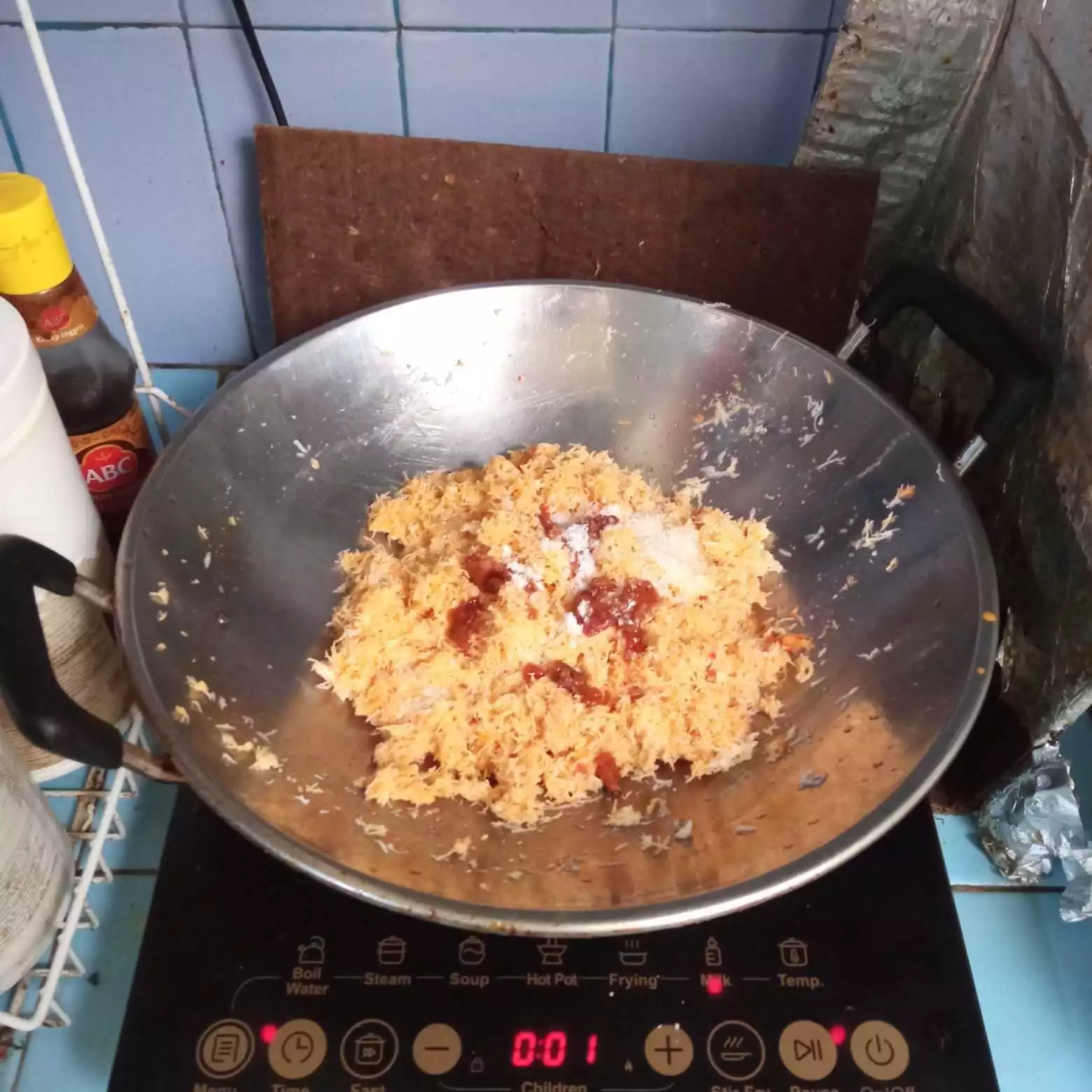 Step 5 Tumis Bumbu Urap
