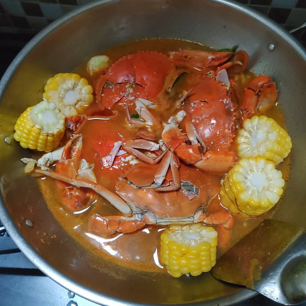 Step 4 Kepiting Saos Padang