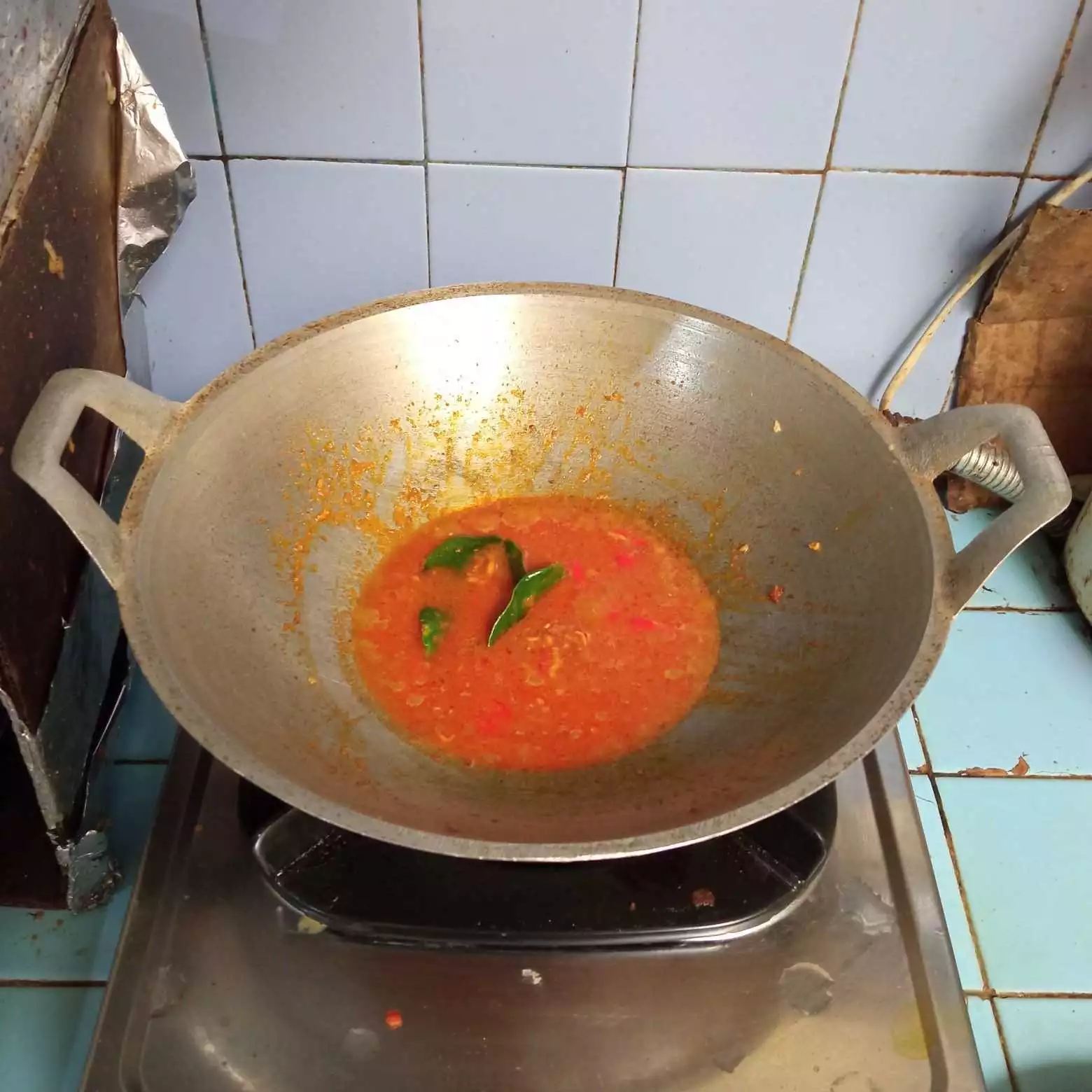 Step 4 Oseng Terong Pedas Teri Medan