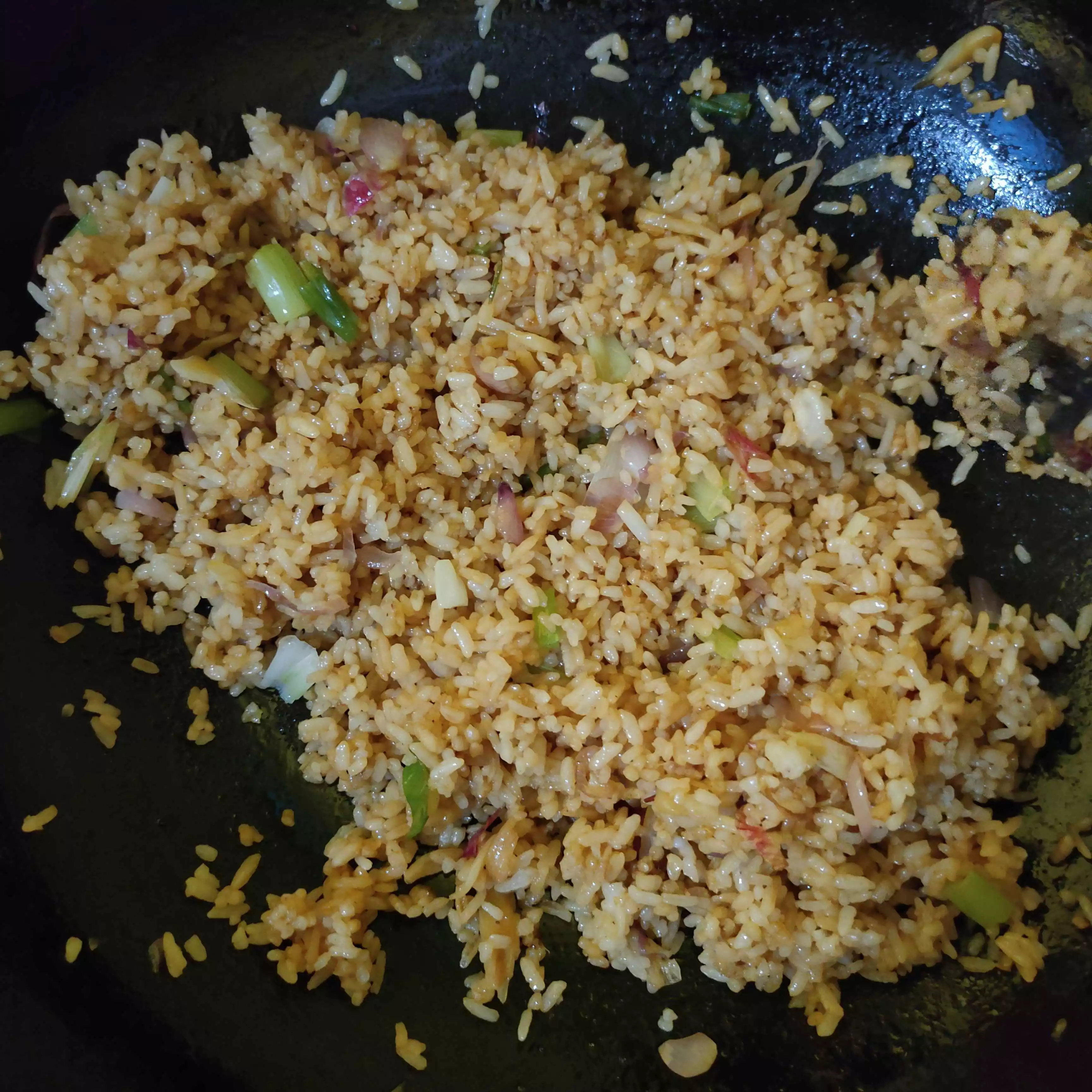 Step 5 Nasi Goreng Kecap Bumbu Iris