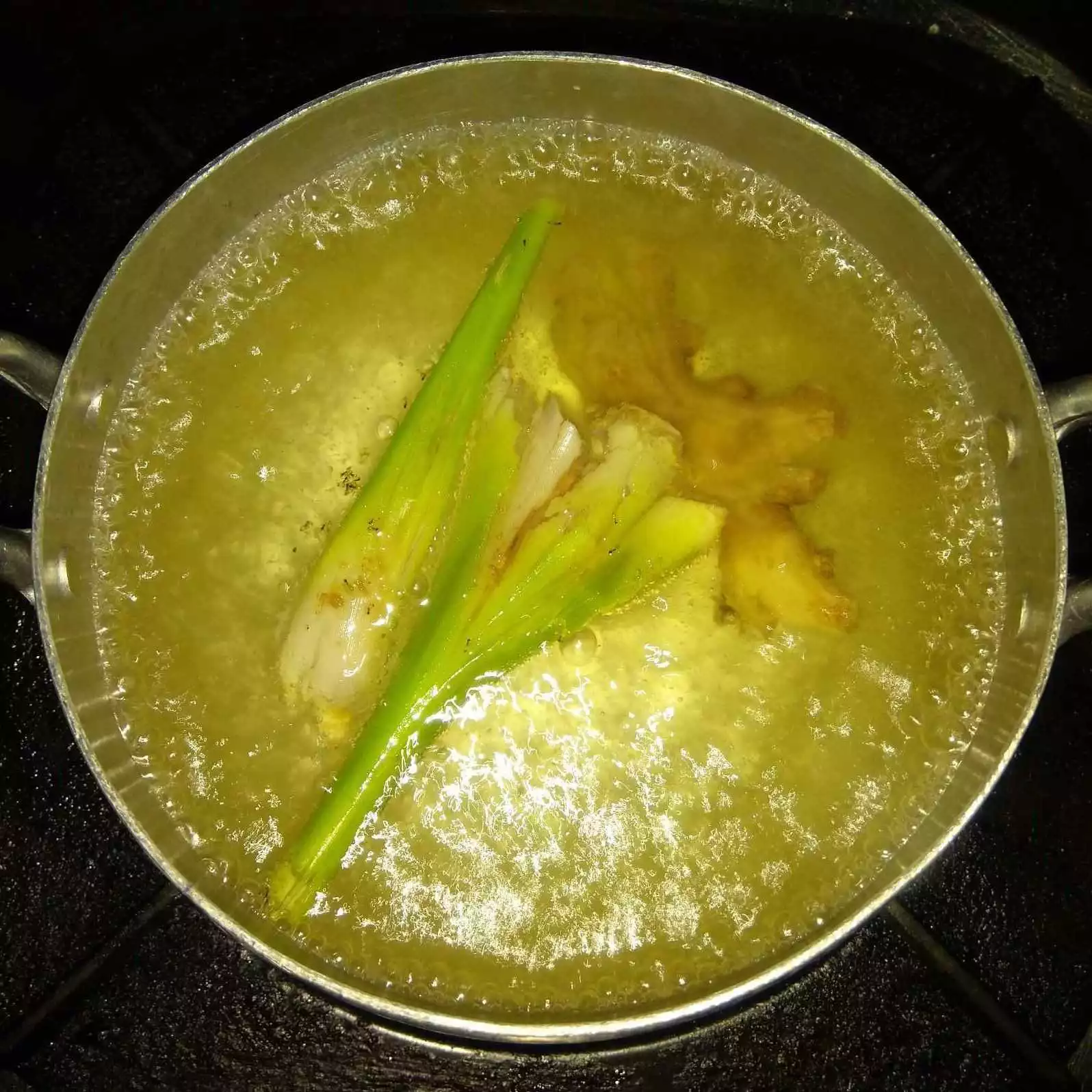 Step 2 Wedhang Jahe Sereh