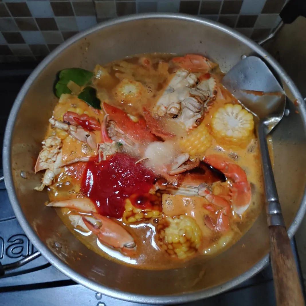 Step 5 Kepiting Saos Padang