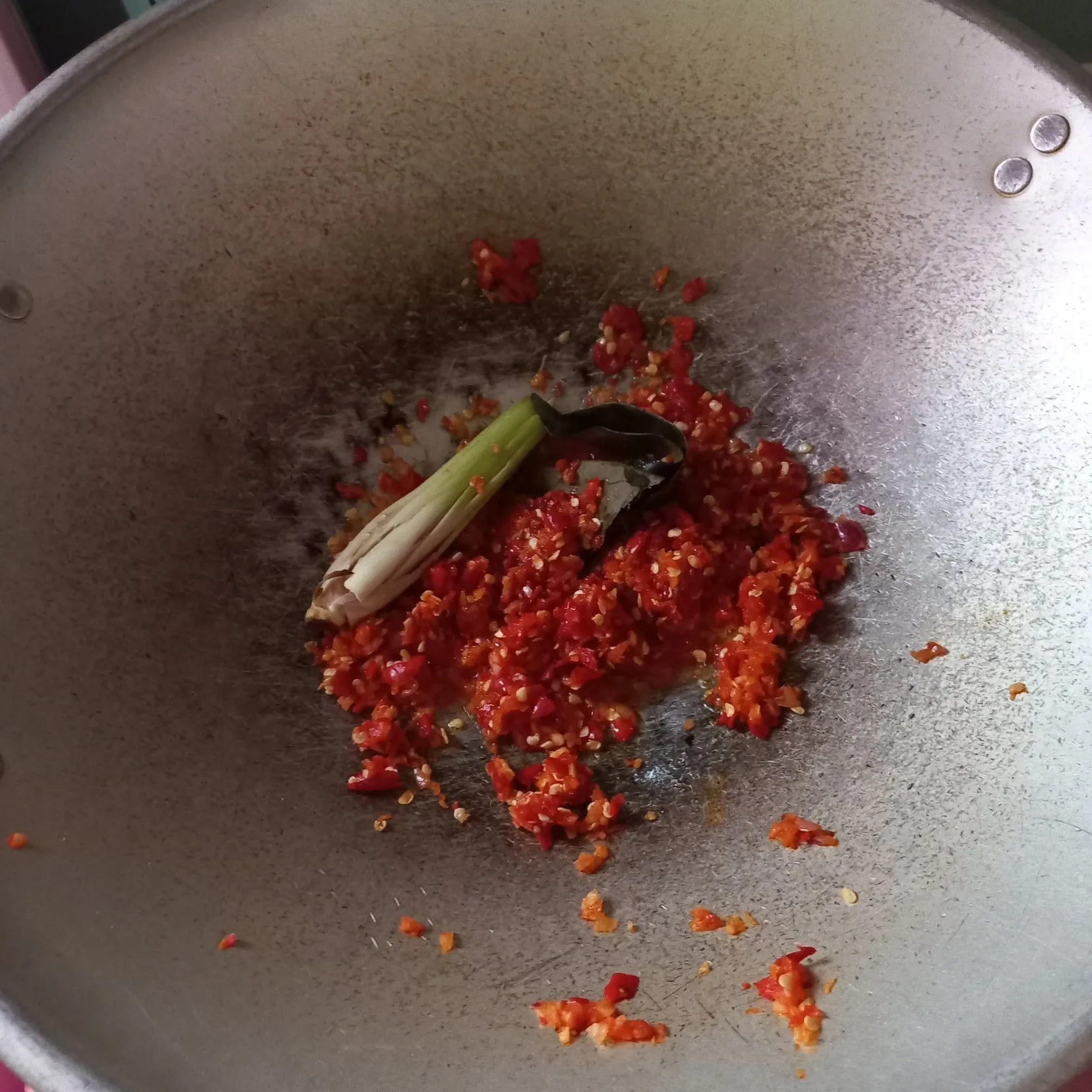 Step 4 Baby Nila Sambal Balado