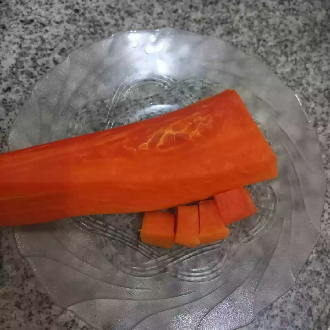 Step 2 Es Campur Pepaya dan Alpukat