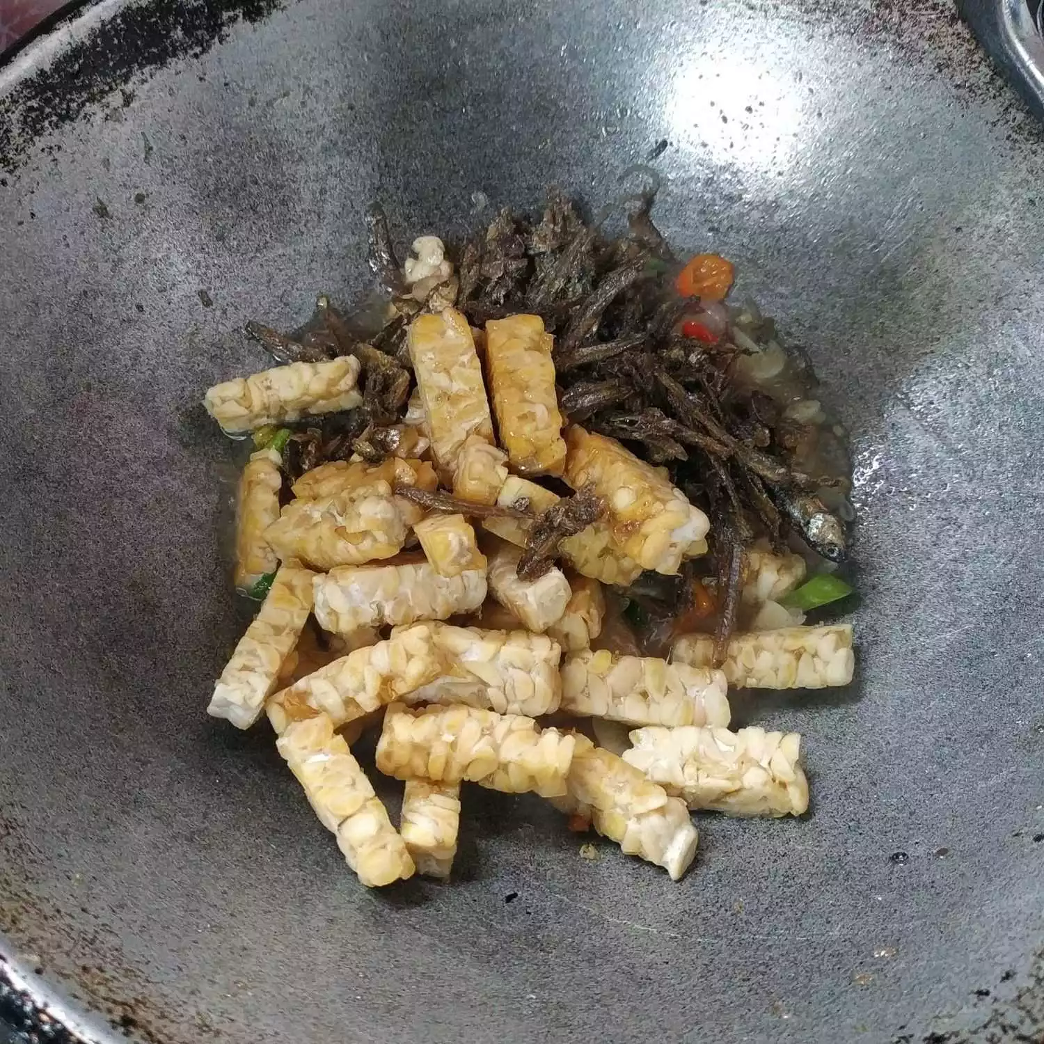 Step 4 Tempe Teri Tauge Masak Kecap