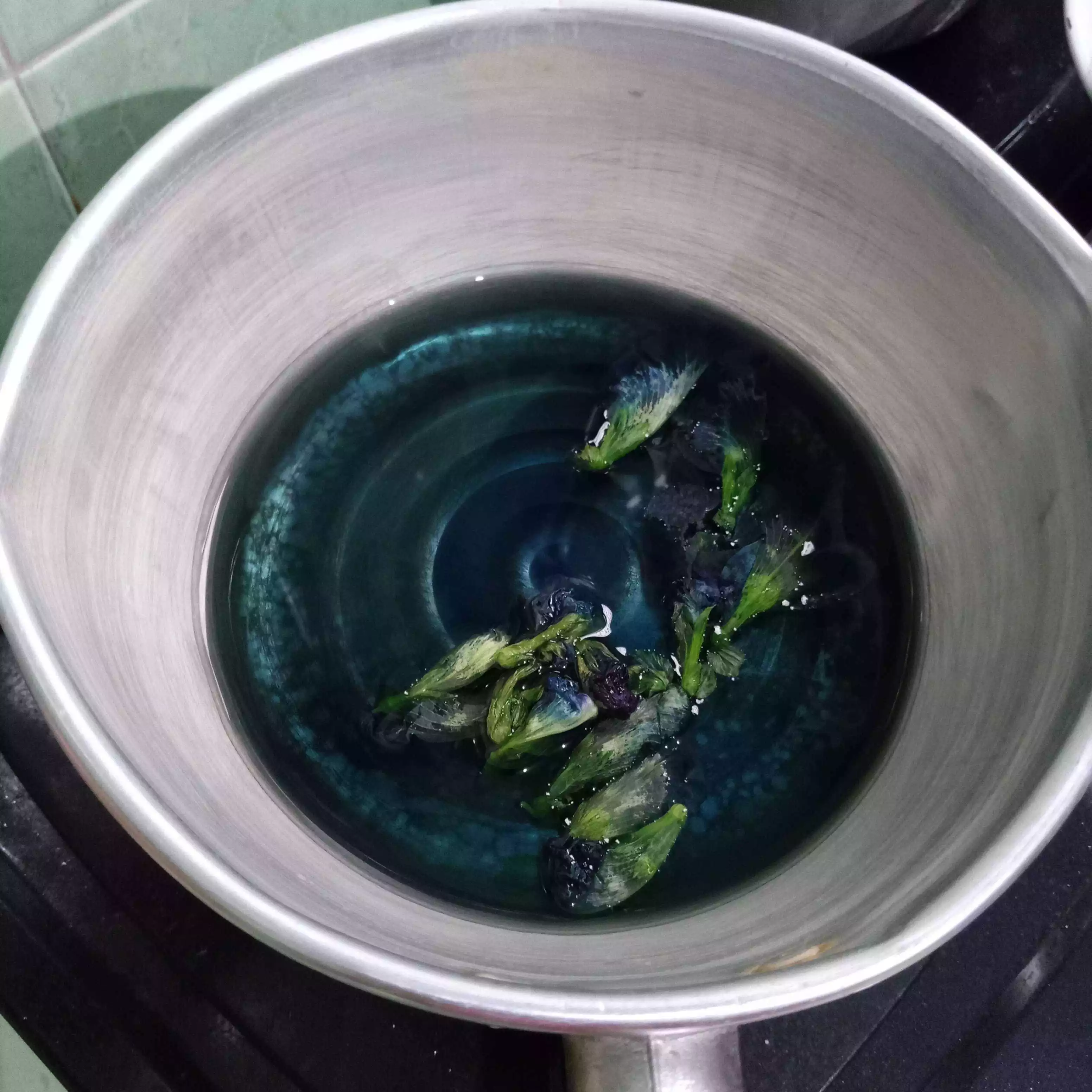 Step 3 Teh Madu Bunga Telang