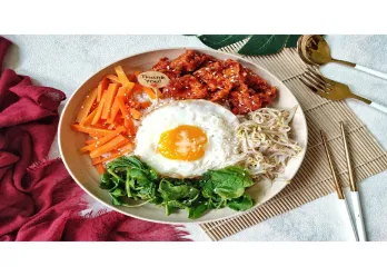 Bibimbap (Nasi Campur Korea) #KoreanFood