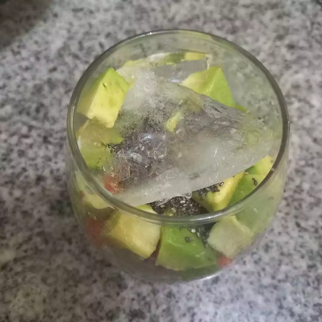 Step 5 Es Campur Pepaya dan Alpukat