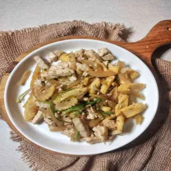 Tumis Tahu Jagung Putren