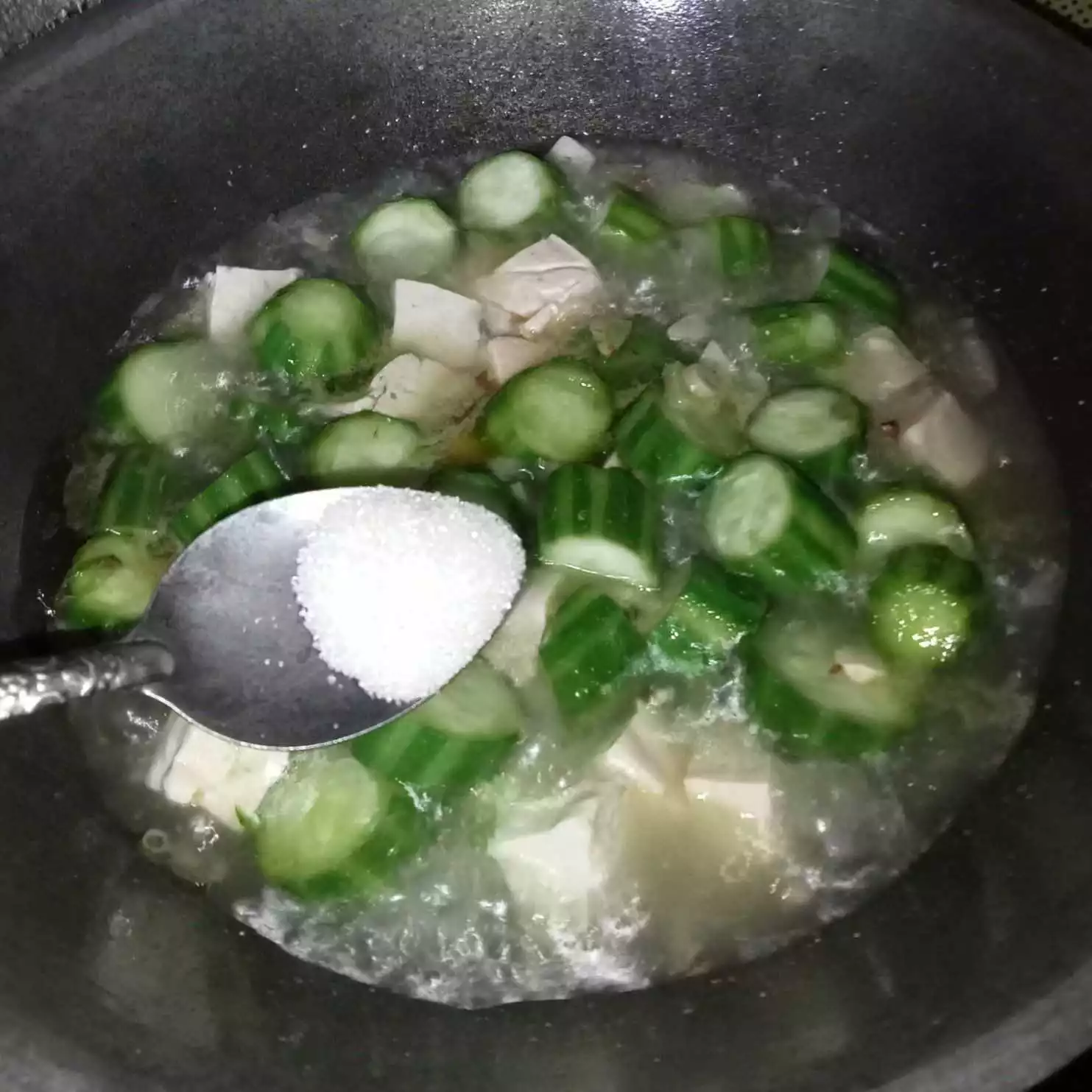 Step 5 Tumis Berkuah Gambas Tahu