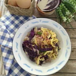 Bihun Goreng Kubis Merah