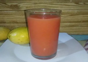 Jus Jambu Merah Susu