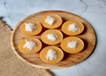 Kue Lumpang Ubi Jalar Kuning #JagoMasakMinggu8