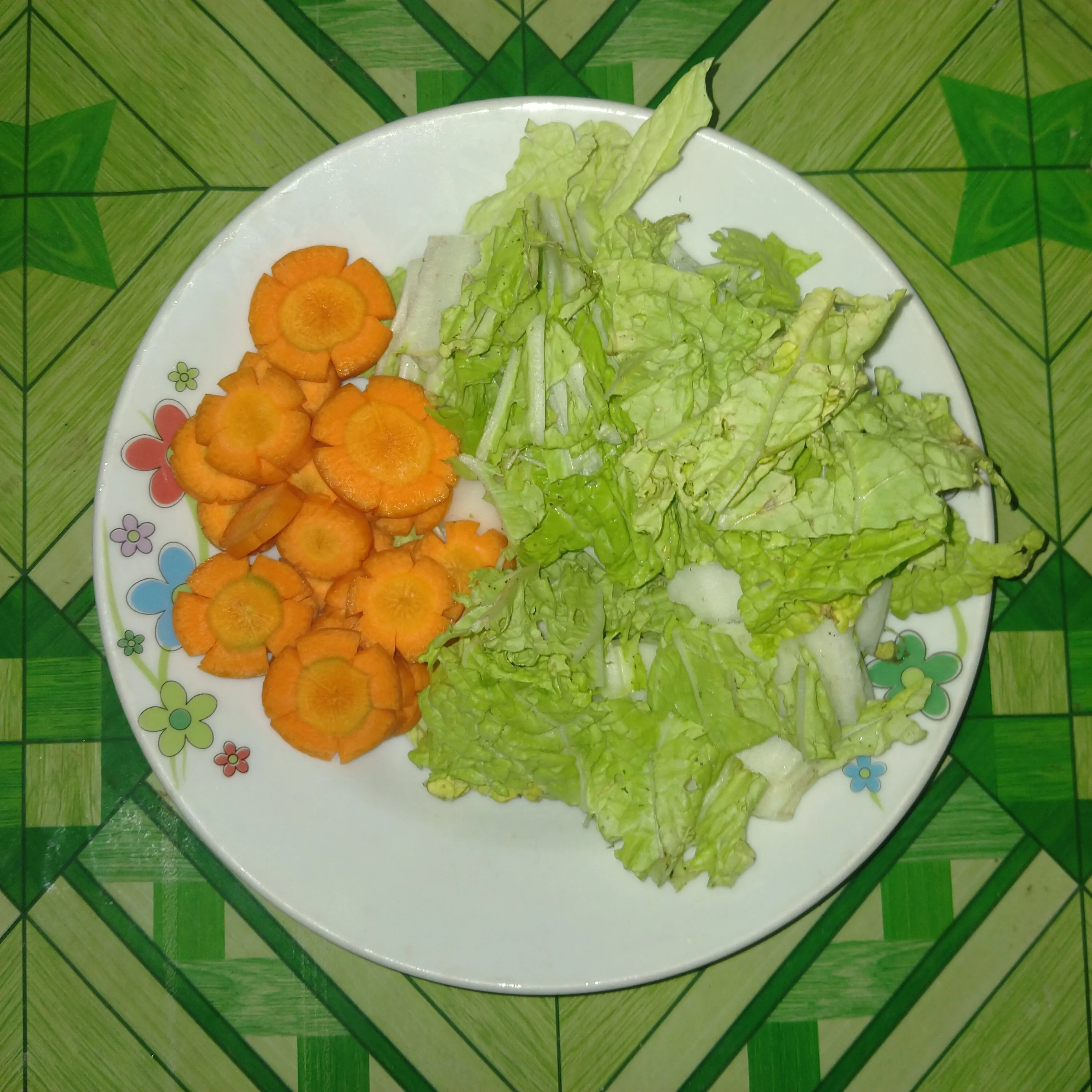 Step 1 Cah Sawi Putih Wortel Bakso Saus Tiram