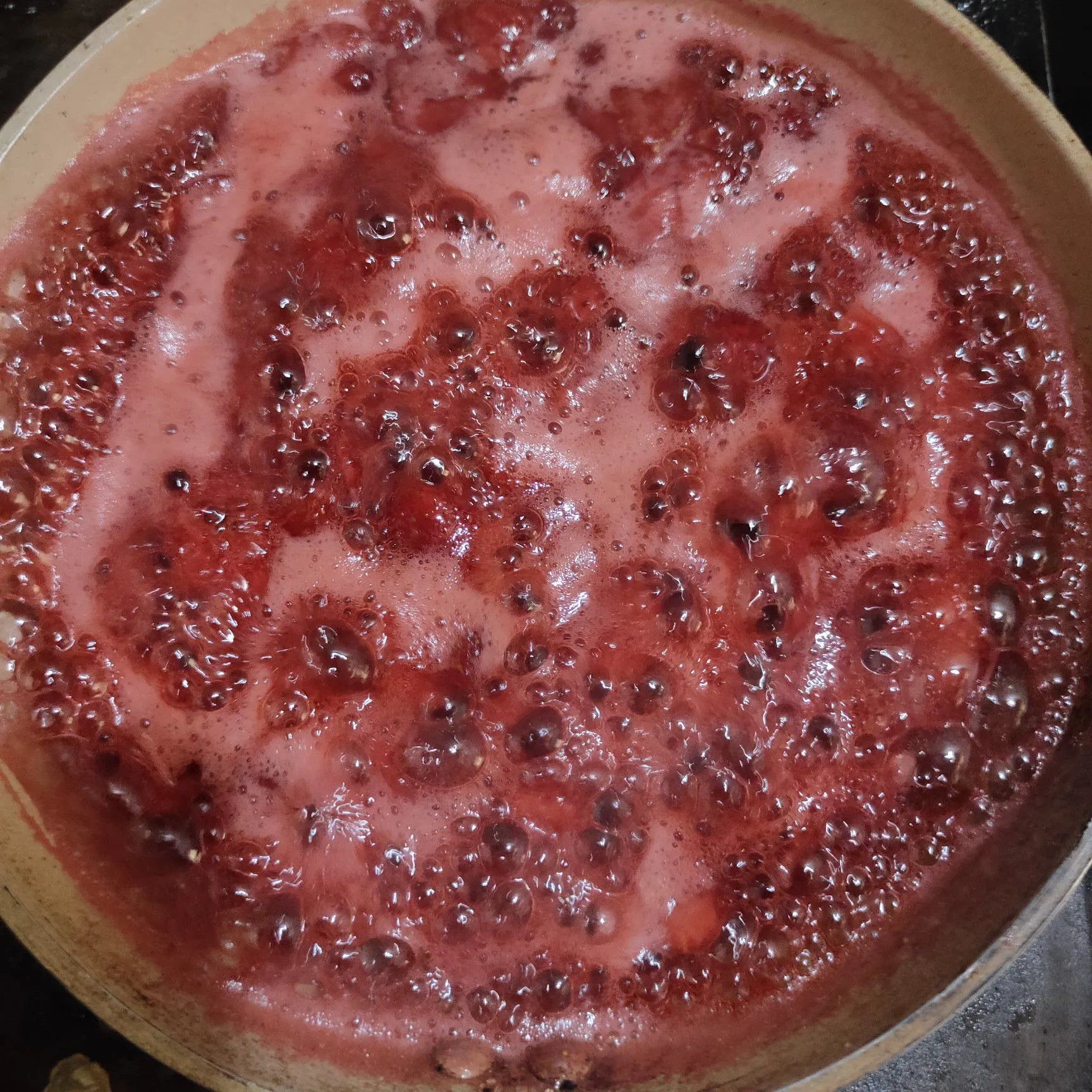 Step 4 Selai Strawberry