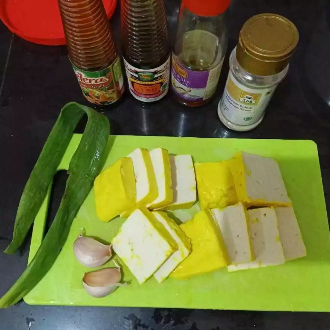 Step 1 Tahu Kuah Saus Tiram