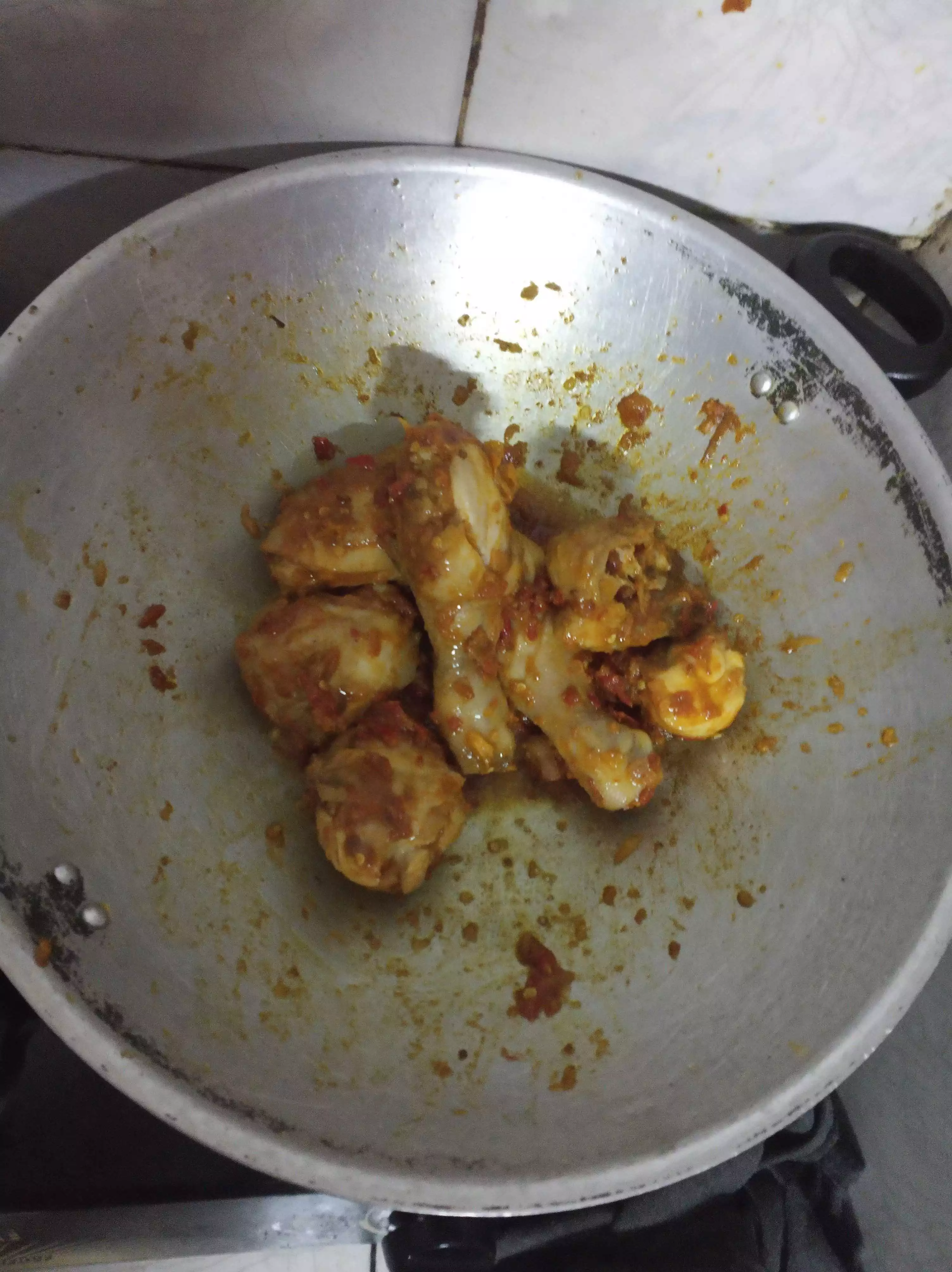 Step 4 Ayam Pedas Manis