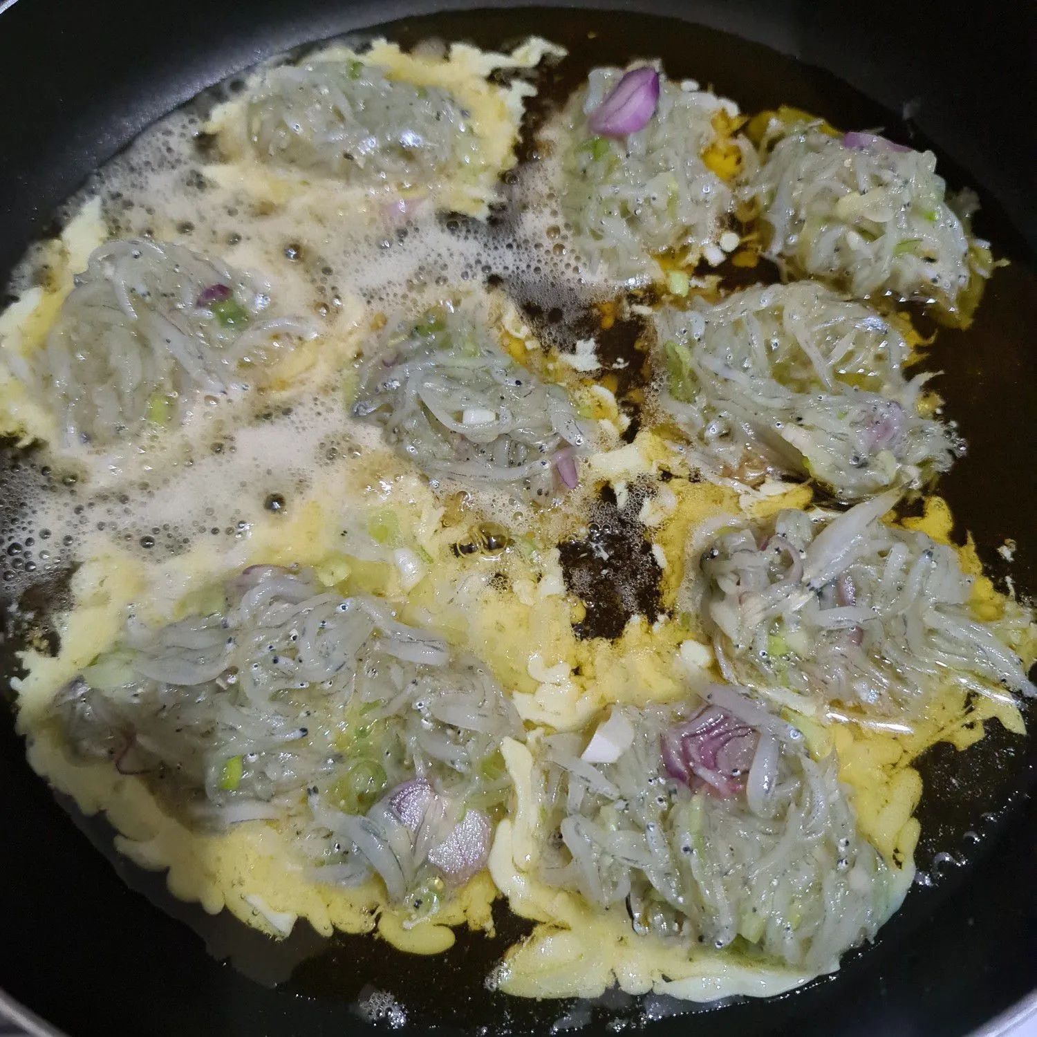 Step 6 Teri Nasi Goreng Telur