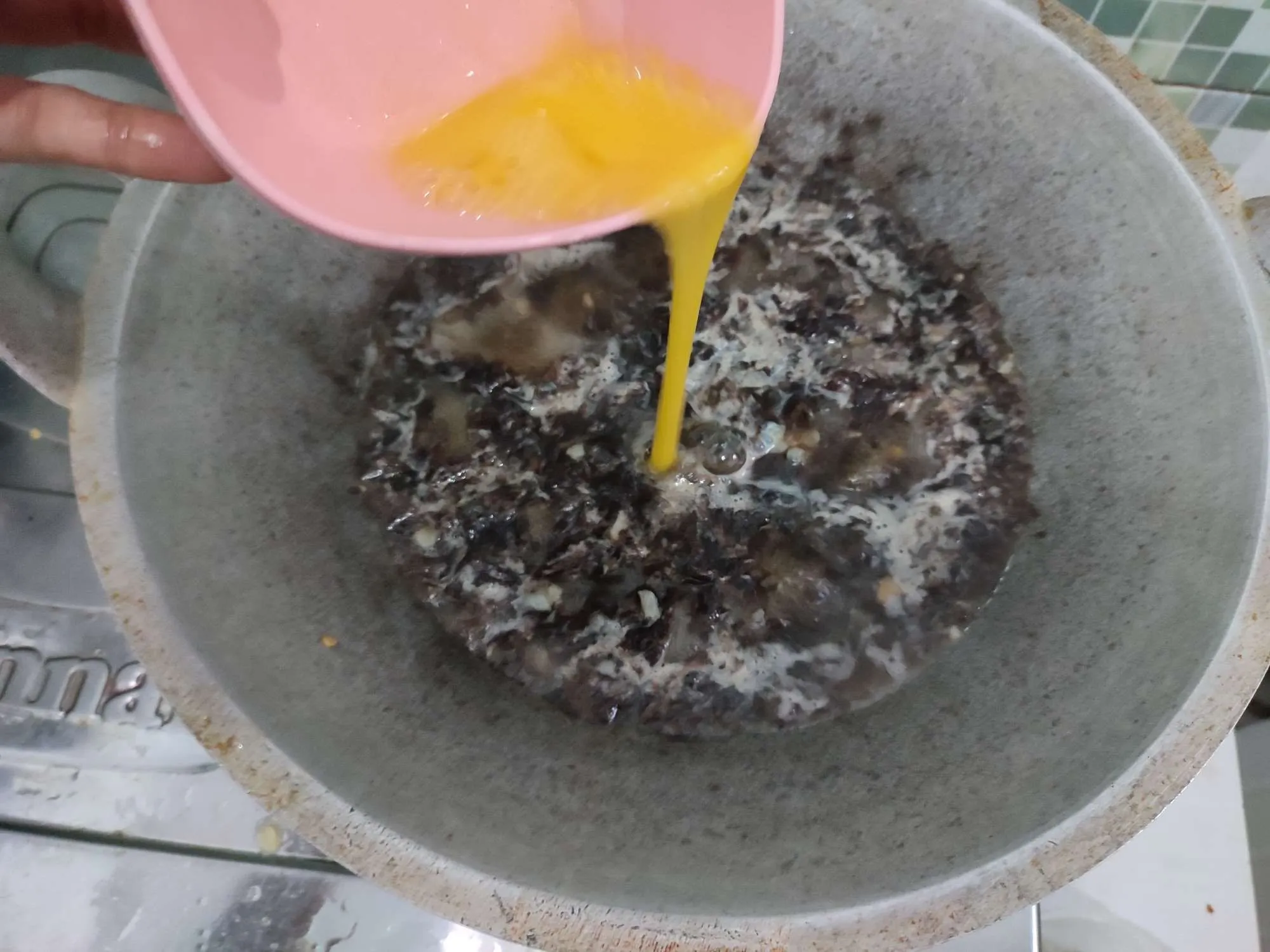 Step 7 Sup Telur Rumput Laut ala Yummy