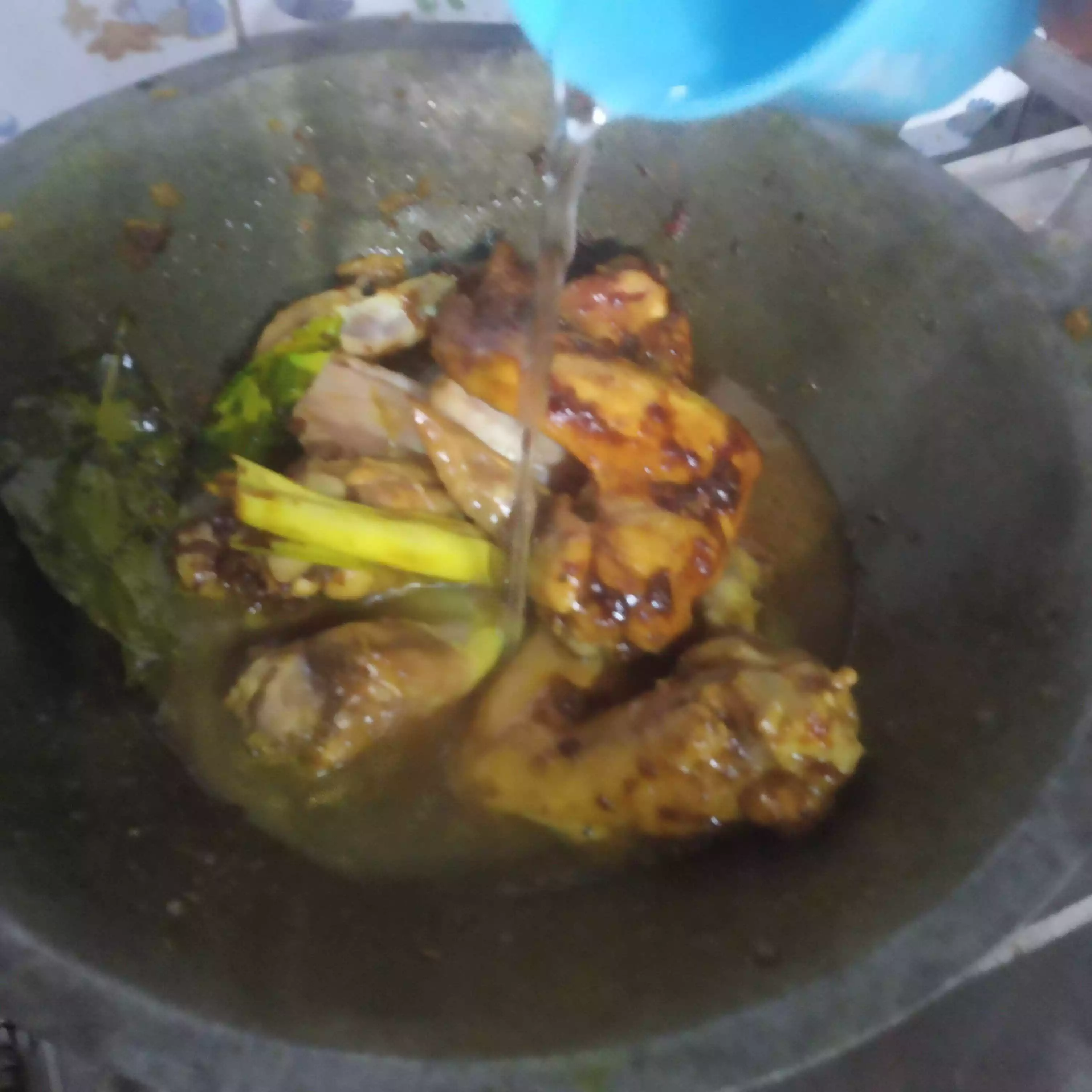 Step 5 Ayam Bakar Teflon