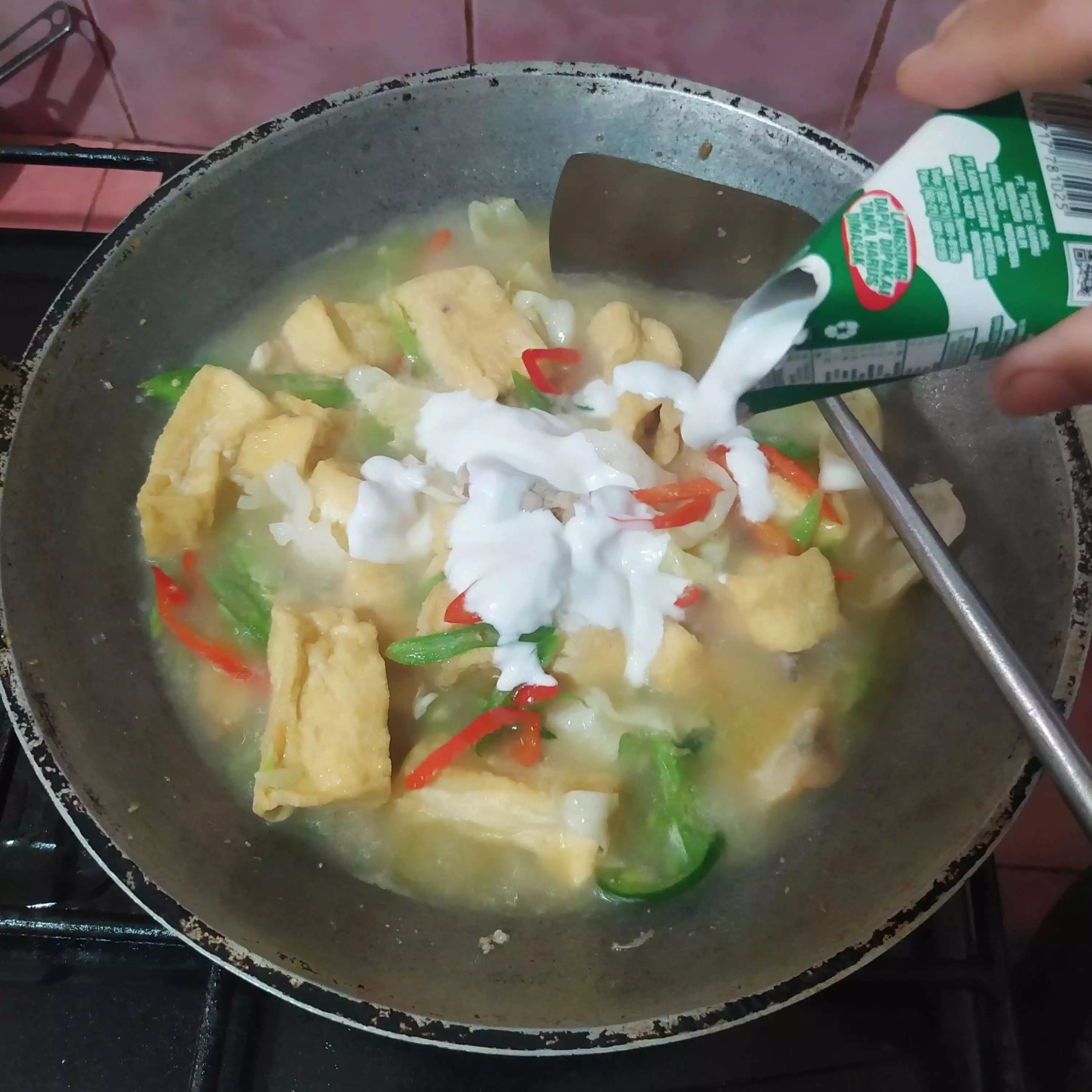 Step 6 Tahu Kuah Santan