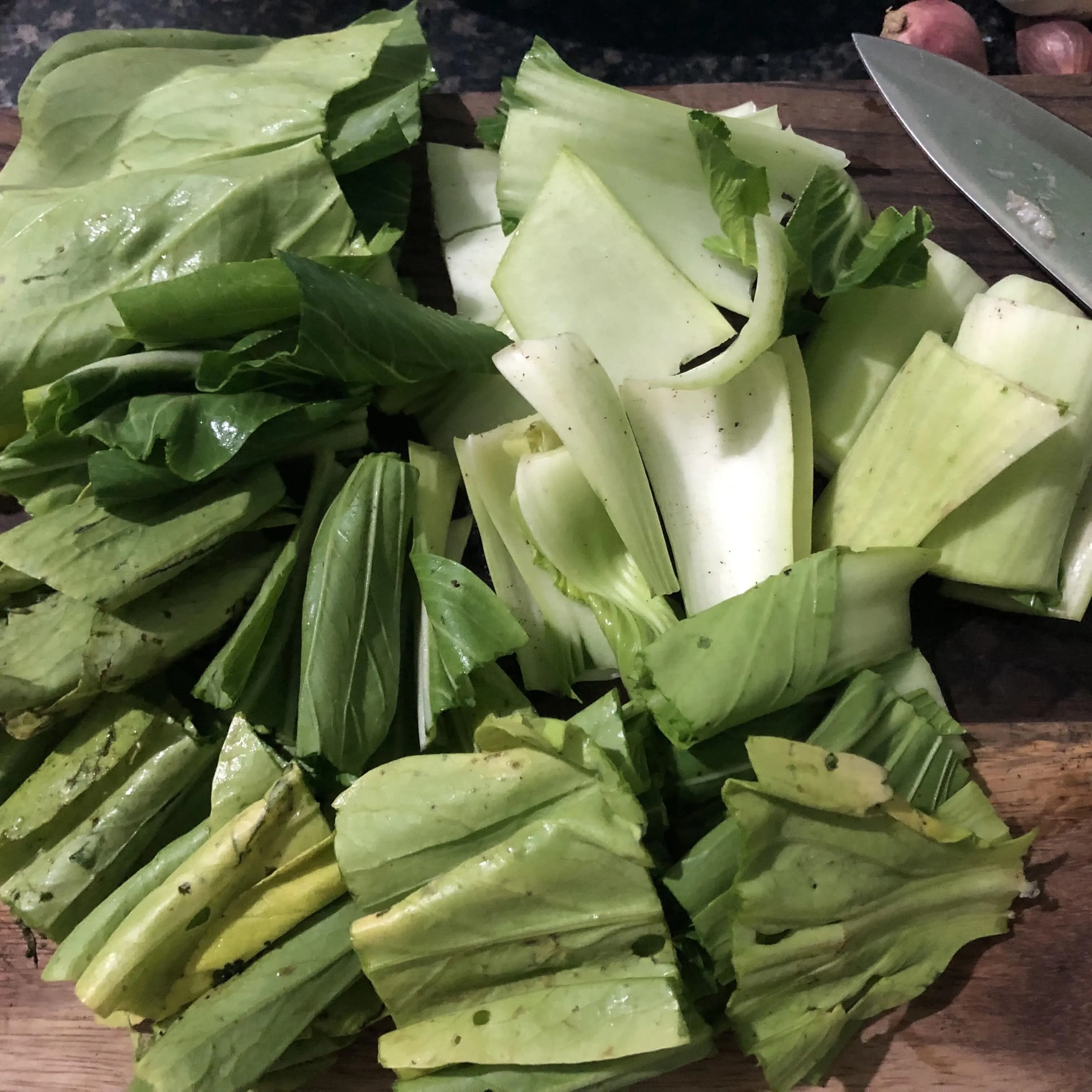 Step 1 Nasi Siram Ayam Jamur Pokcoy