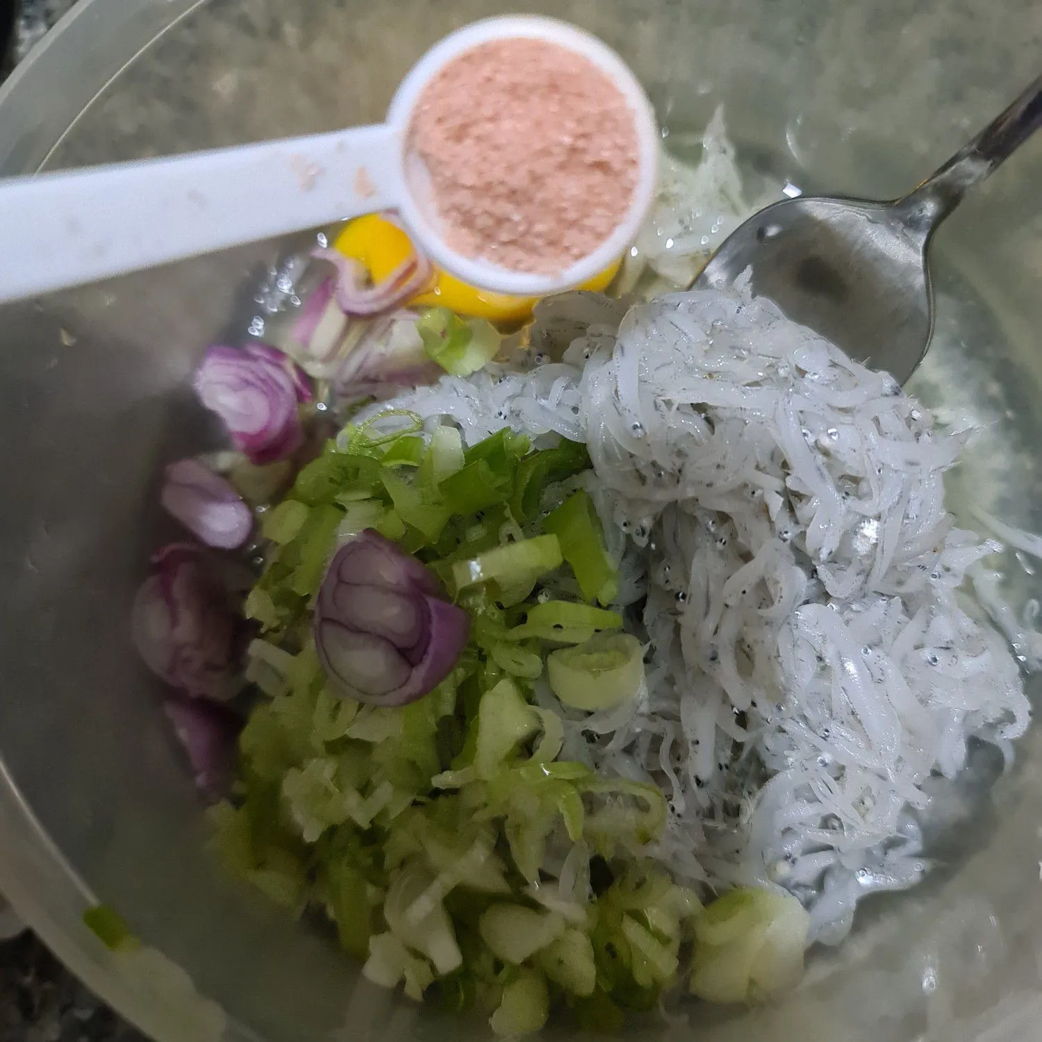 Step 5 Teri Nasi Goreng Telur